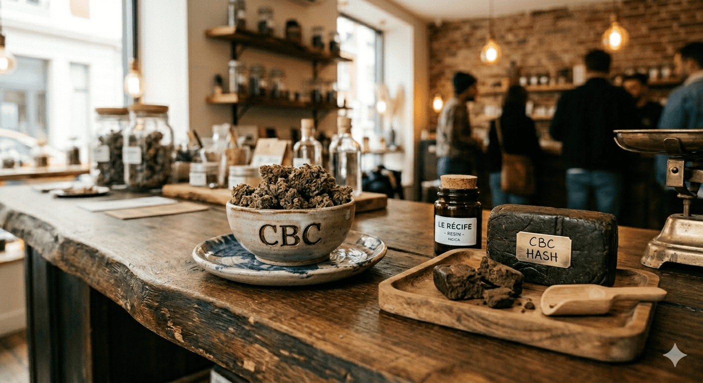 comparaison CBC vs THX effets relaxants puissance durée cannabinoïdes